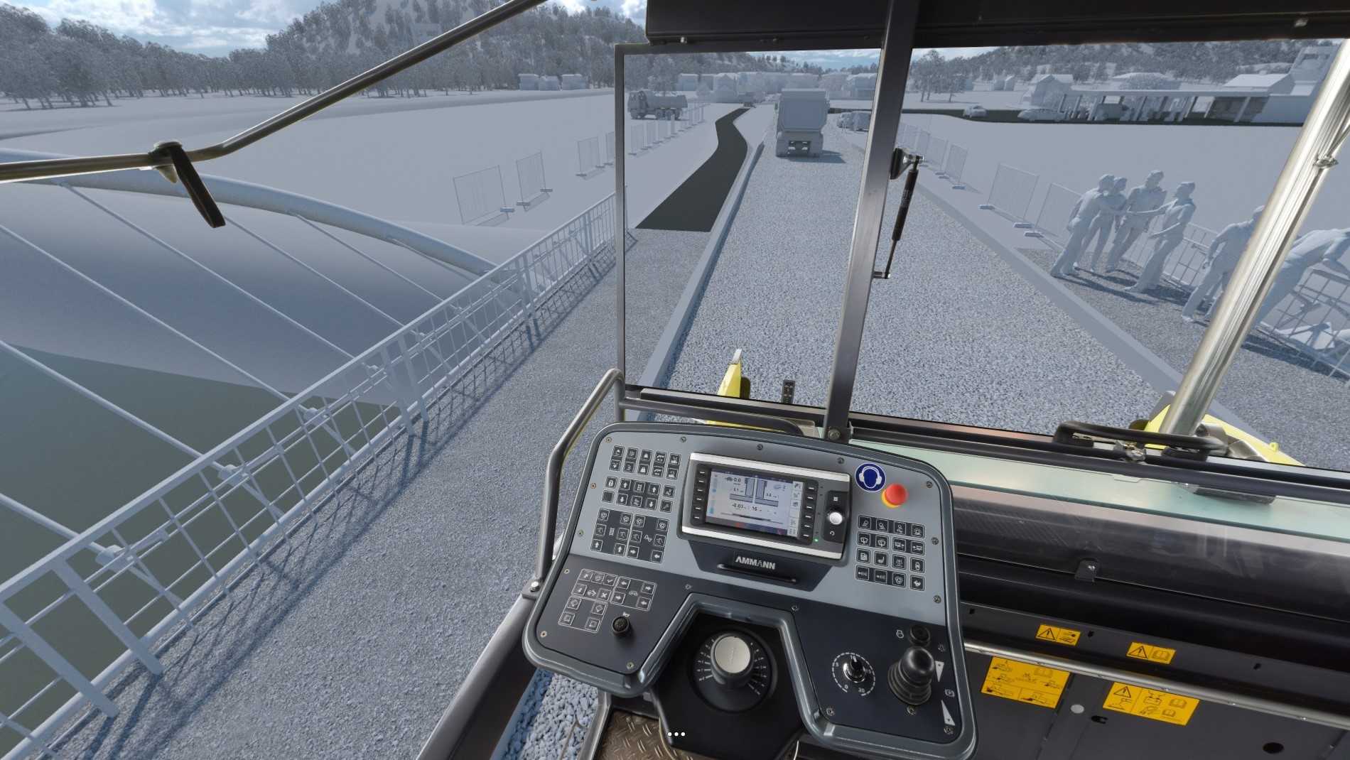 Pásový finišer Ammann AFT 700 